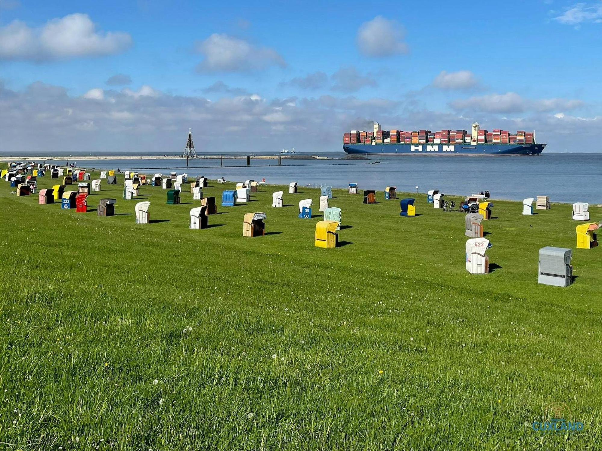 Haus Oceanic Doese Wohnung 1 Cuxhaven Exterior foto